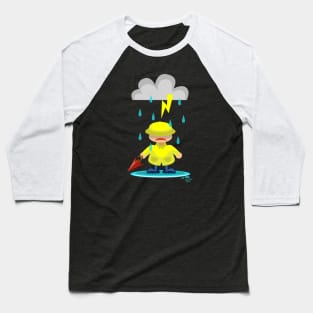 Rain Rain Baseball T-Shirt